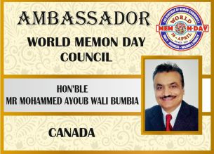 MOHAMMED AYOUB WALI BUMBIA  - CANADA TORONTO